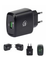 Punjač MH QuickCharge 3.0 18W crni