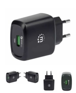 Punjač MH QuickCharge 3.0 18W crni
