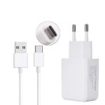 XO 2-port USB wall charger L35D 2.1A + Type-C cable