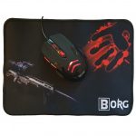 Miš i podloga BORG MO016+P002