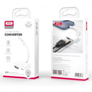 Adapter XO HUB005 Lightning to HDMI + Charging Port