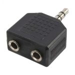 Logilink audio adapter 3,5 to 2x3,5mm