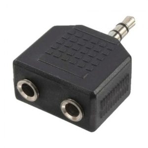 Logilink audio adapter 3,5 to 2x3,5mm