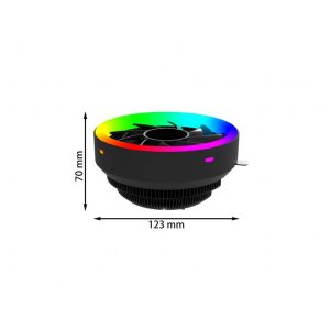 Hladnjak Gembird CPU Fan X100 RGB