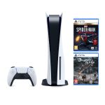 PlayStation 5 + Demon's Souls PS5  + Marvel's Spider-Man: Miles Morales Ultimate Edition PS5